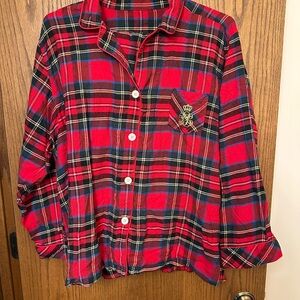Ralph Lauren Plaid Pajama Set